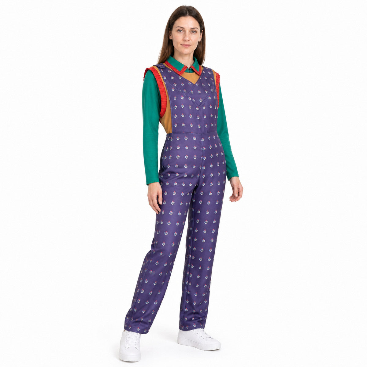 Stranger Things Costume with Vest and Coveralls lifestyle