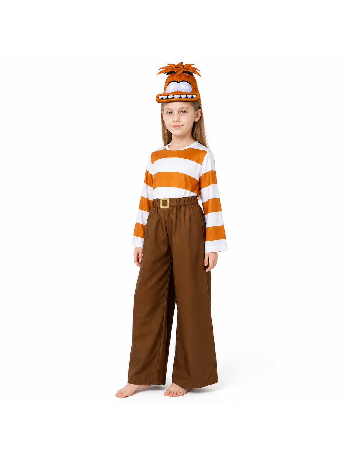 Children’s Inside Out 2 Costume: Striped Top and Pants product detail