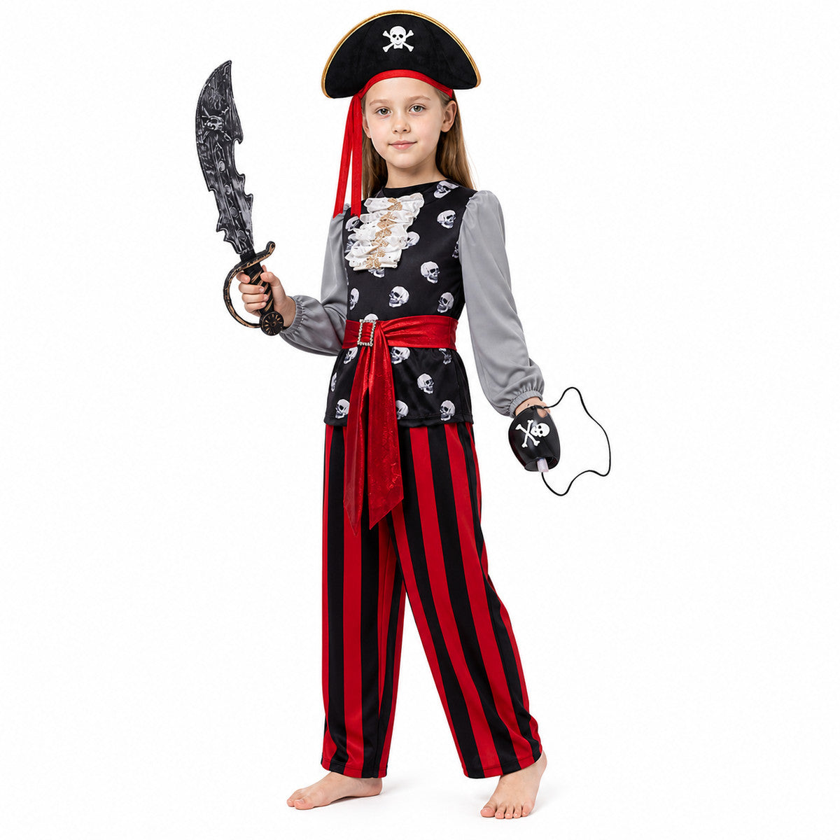 Carnival Pirate Costume with Accessories Costume Accessories detail