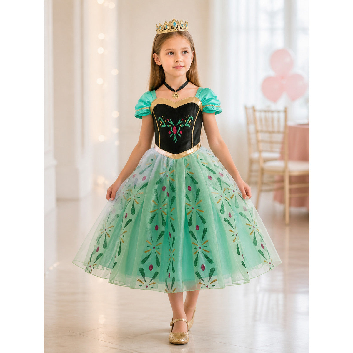 Princess Costume for Halloween and Cosplay lifestyle view
