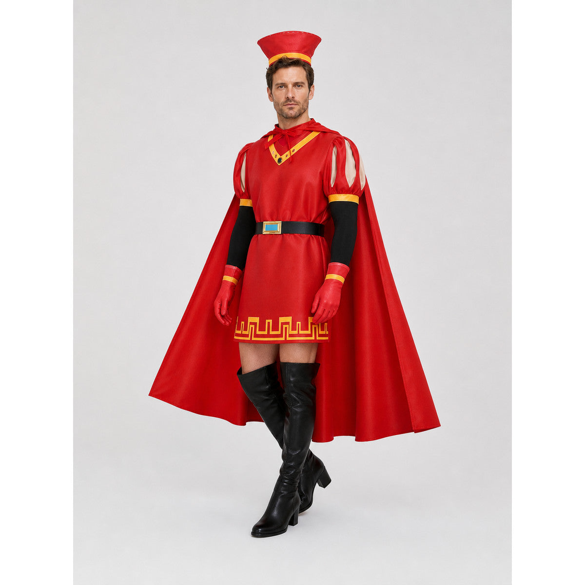 Lord Farquaad Cosplay Costume with Cape and Hat Costume Capes detail