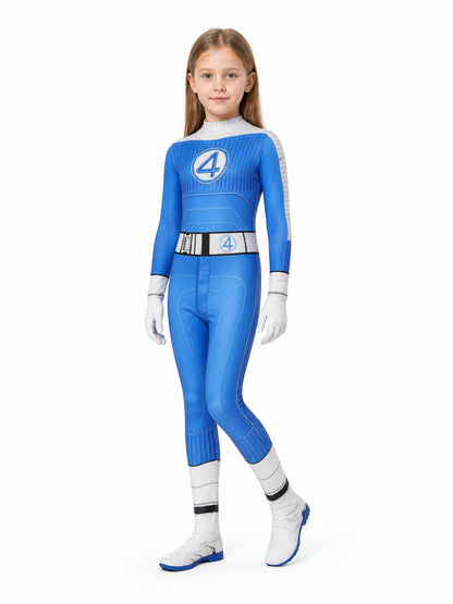 Stone Man Superhero Cosplay Jumpsuit Costumes detail