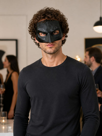 Black Cat Carnival Mask for Halloween and Cosplay