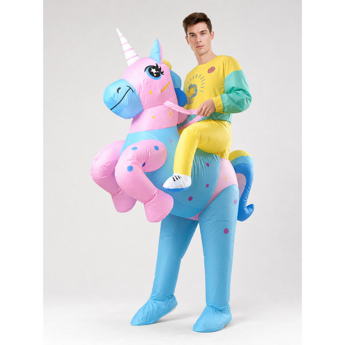Inflatable Unicorn Costume for Carnival and Halloween lifestyle