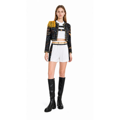 Children's Stage Costume with Gold Epaulets Costumes detail