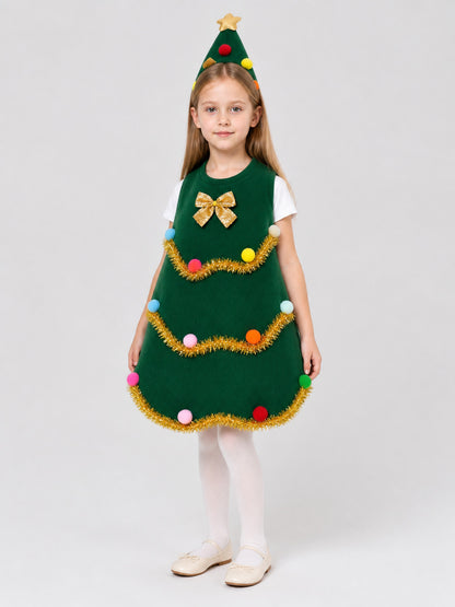 Christmas Cape for Pets, Green, S–L product detail
