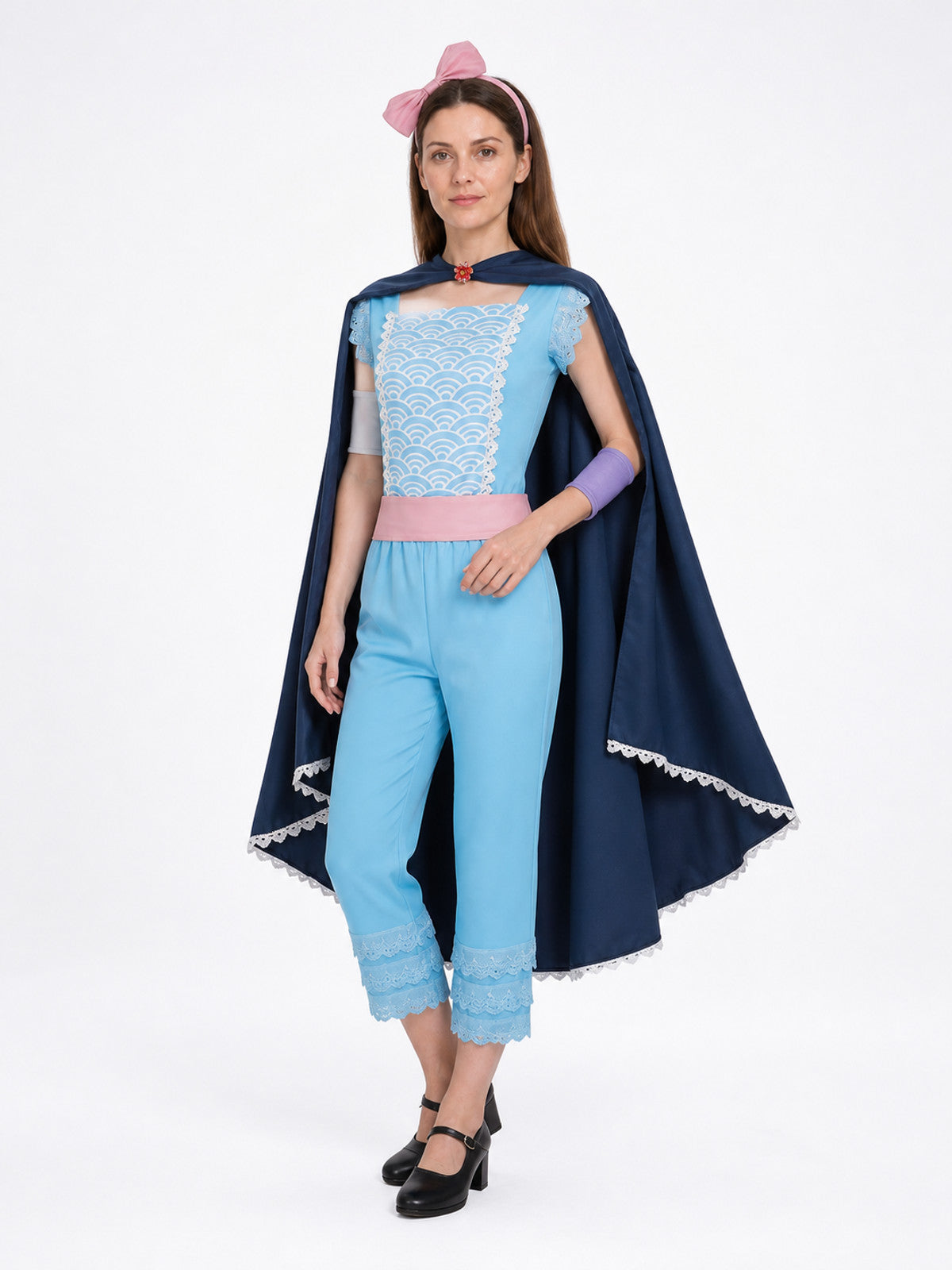Bo Peep Cosplay Costume with Cape from Toy Story Costume Capes detail