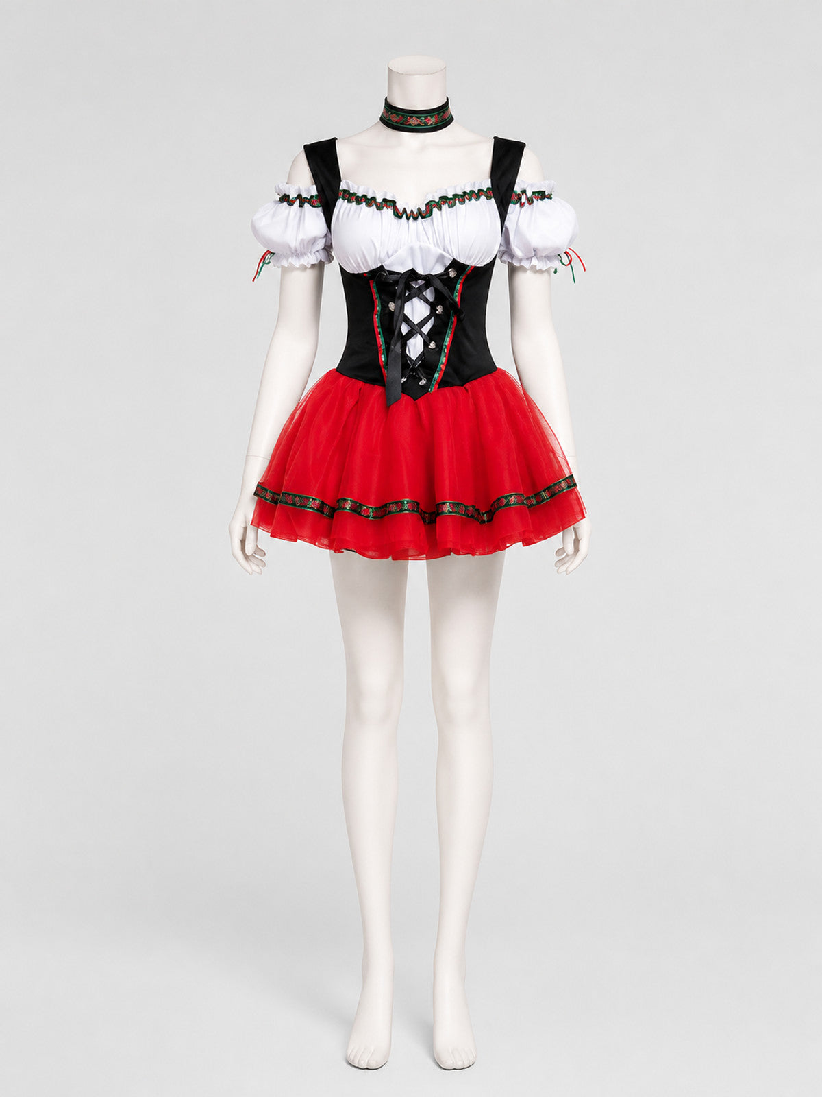 MDD Bavarian-Style Dress, Corset, Full Skirt Costume Dresses detail