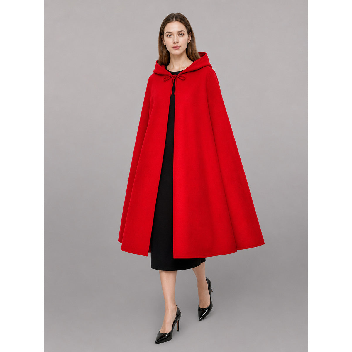 Long red hooded carnival cloak occasion guide