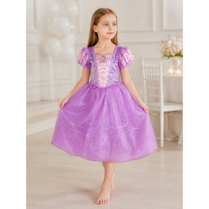 Purple Costume Dress for Halloween and Cosplay