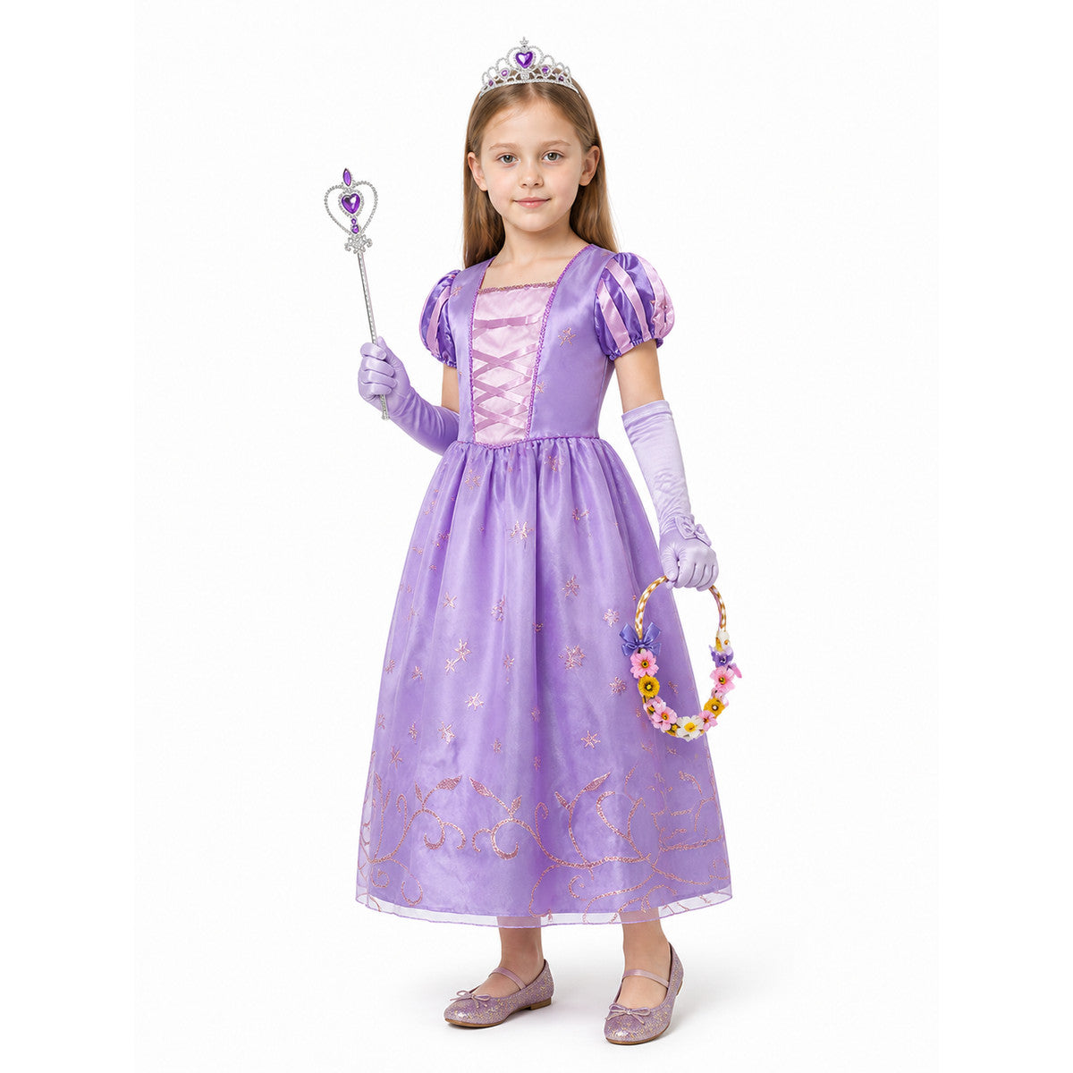 Rapunzel Princess Costume with Accessories Costume Accessories detail