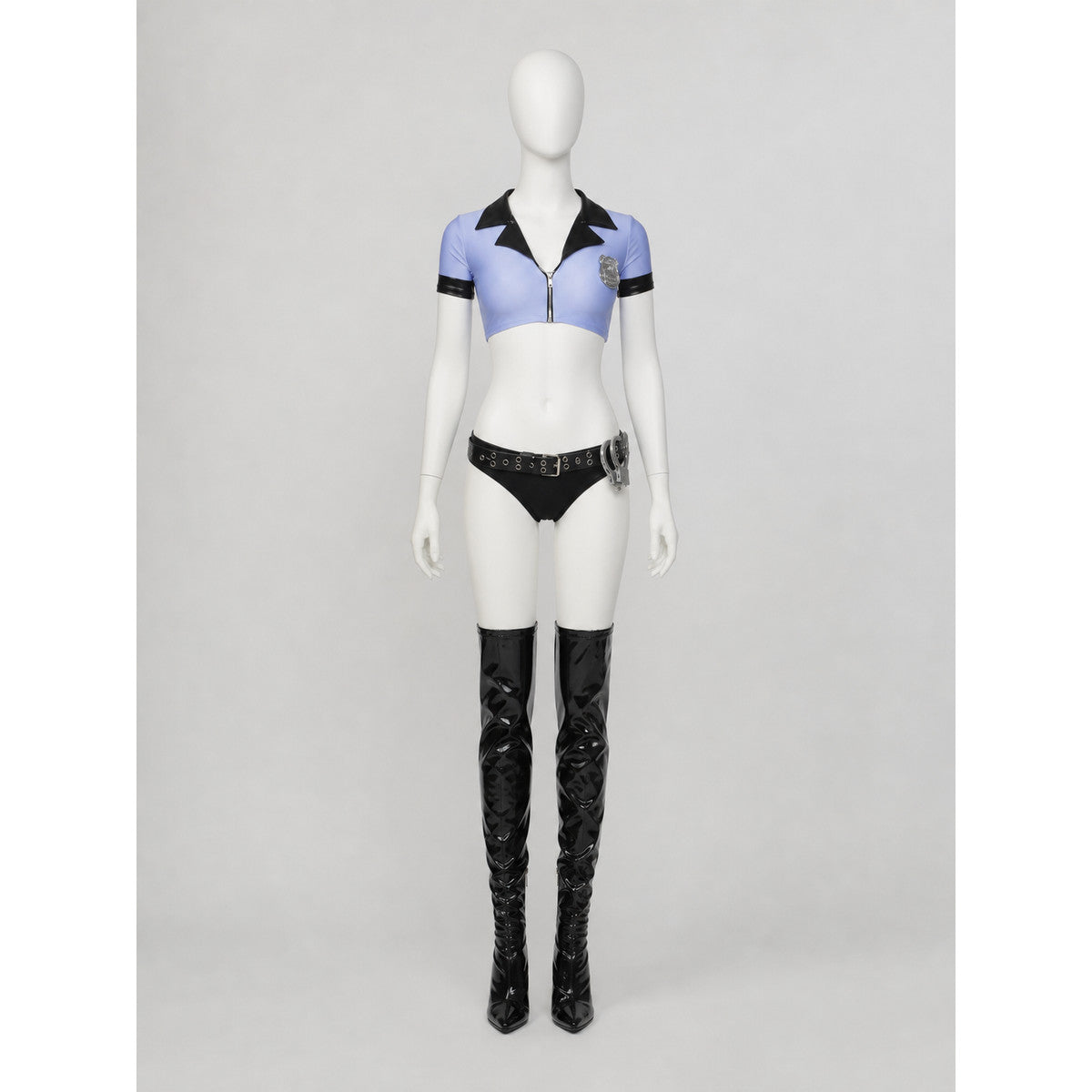 Police-Style Costume with Shorts