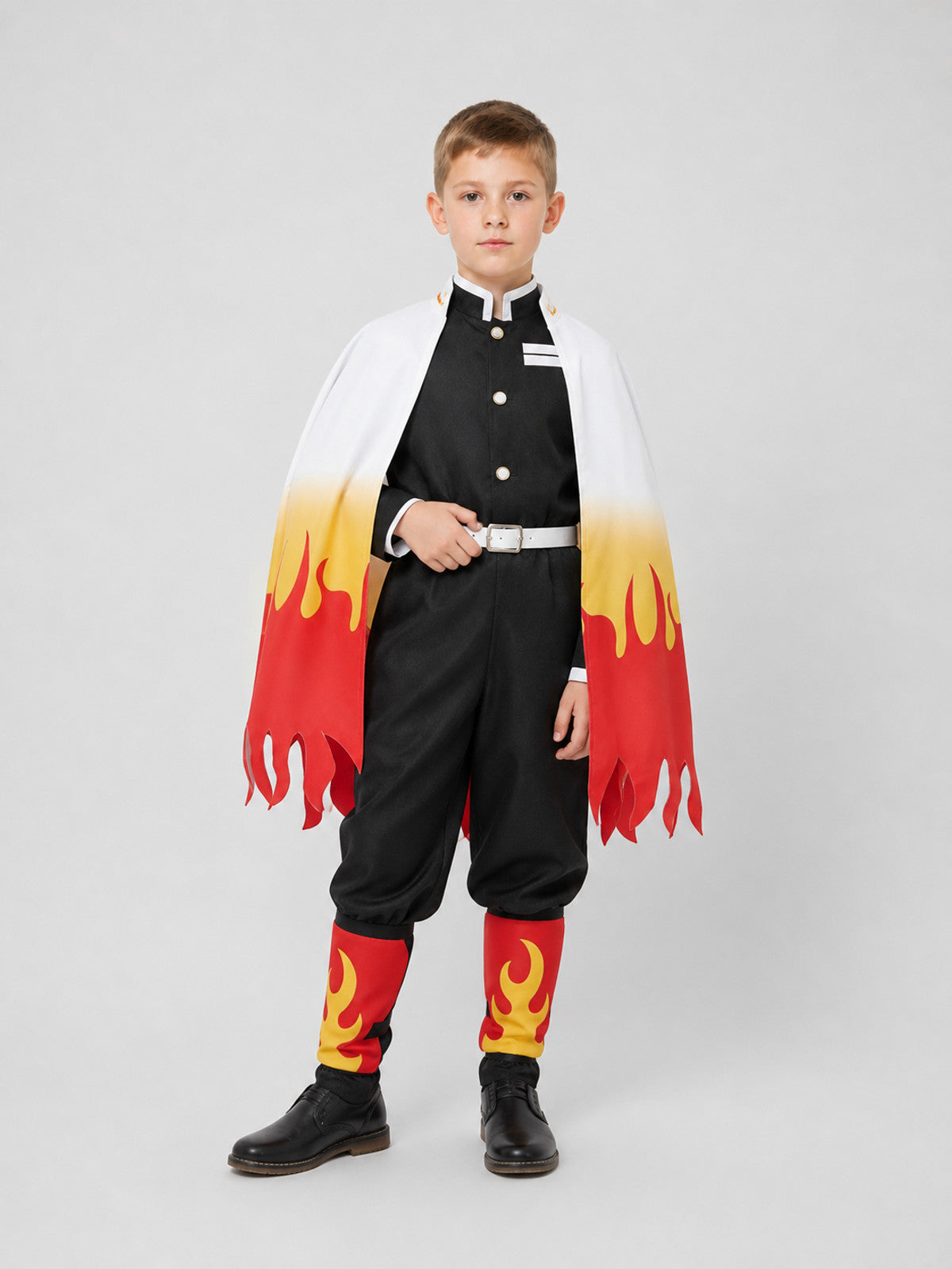 Separate Anime Cosplay Costume with Flame Details Costumes detail