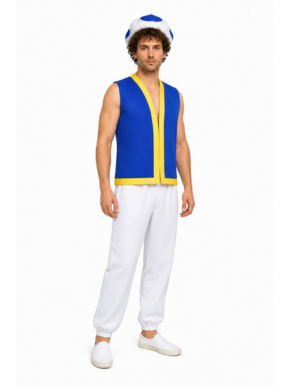 3-Piece Toad Carnival Costume for Cosplay