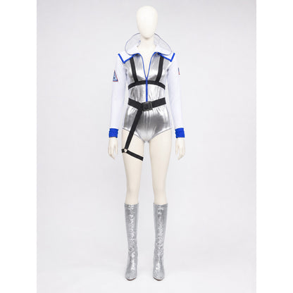 NASA Space Suit, Silver Jumpsuit