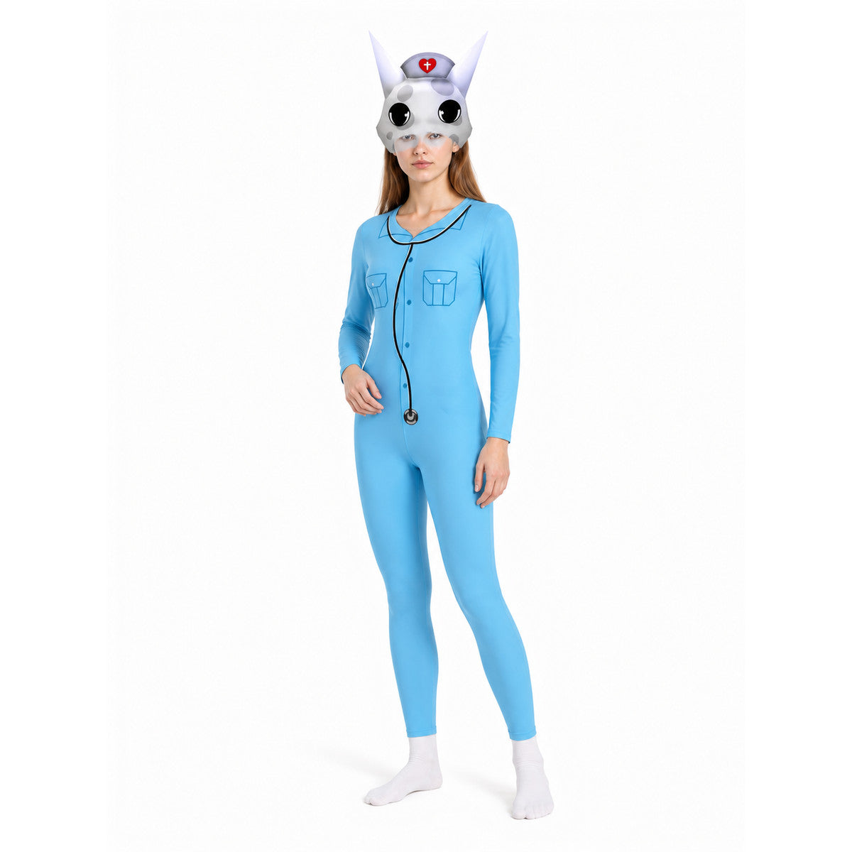 Animal Kigurumi Costume with Hood for Role-Playing Costumes detail