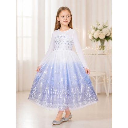 Snowflake Princess Costume for Halloween