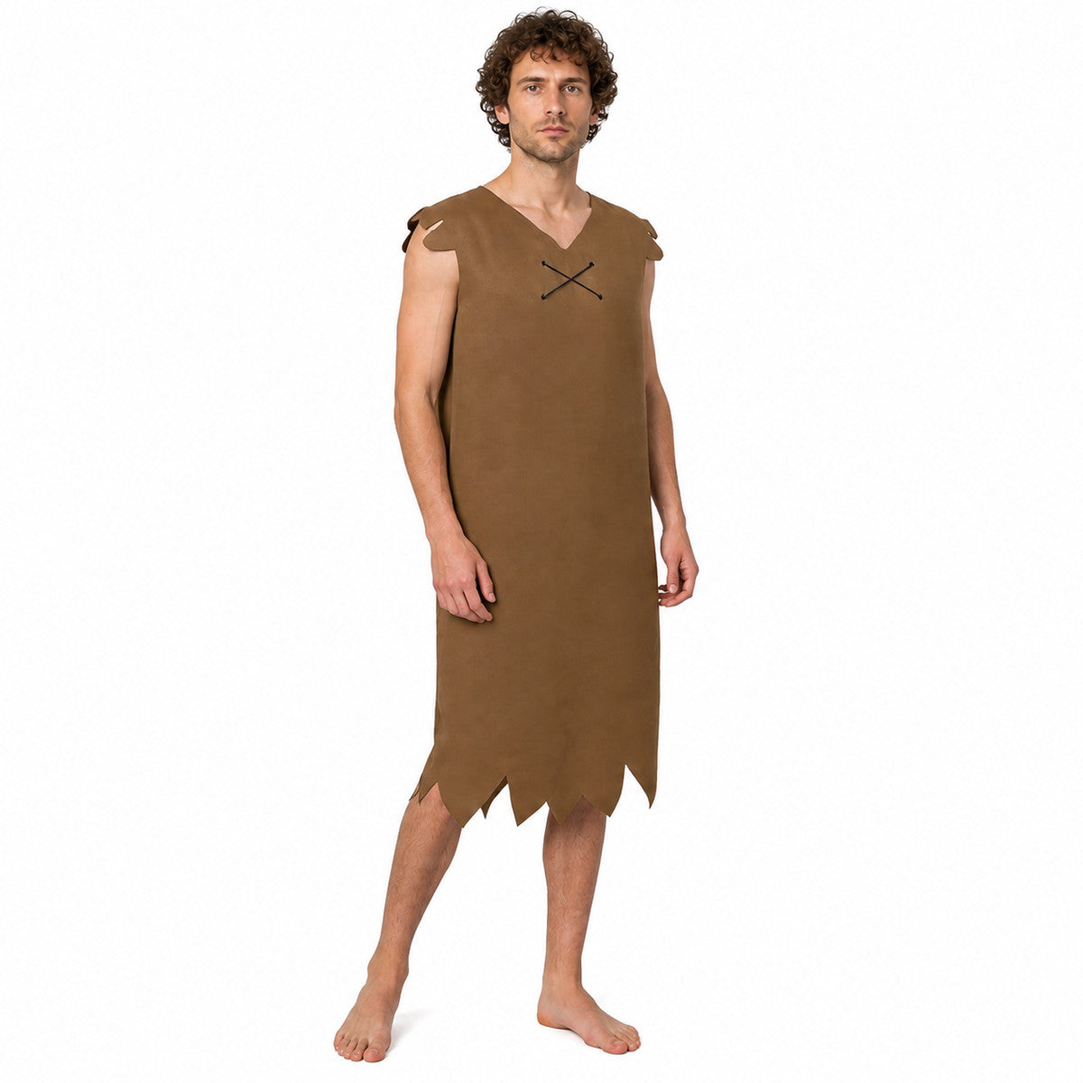 Sleeveless Caveman Costume for Halloween Costumes detail