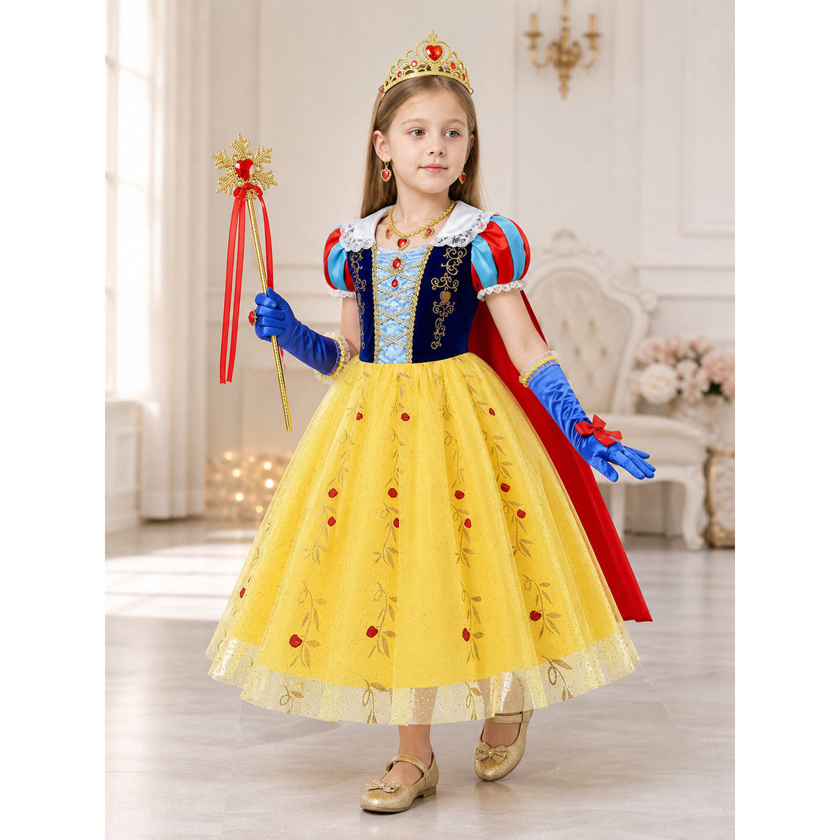 Princess Costume for Halloween and Cosplay lifestyle view