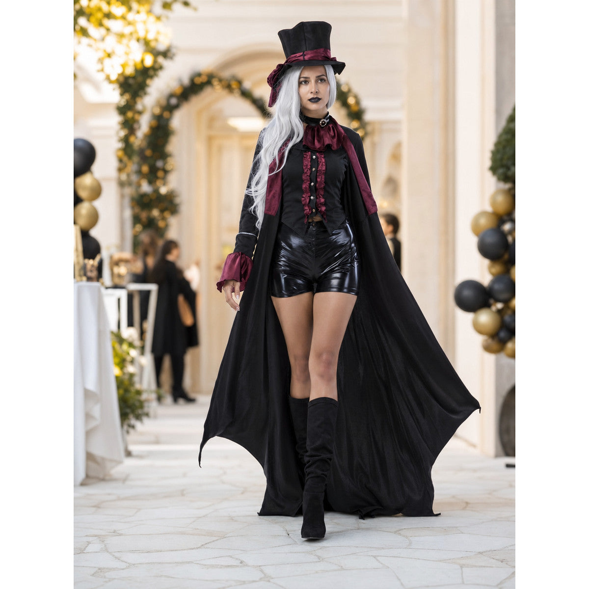 Vampire Costume for Halloween and Cosplay lifestyle