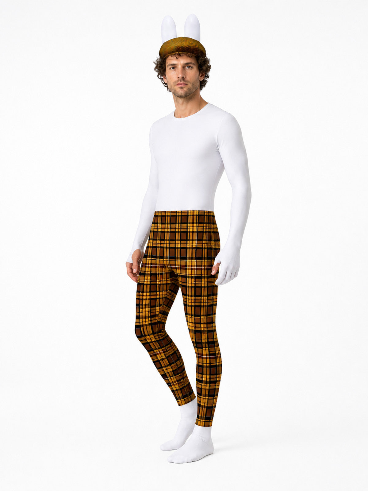 Carnival Jumpsuit with Plaid Bottom for Play
