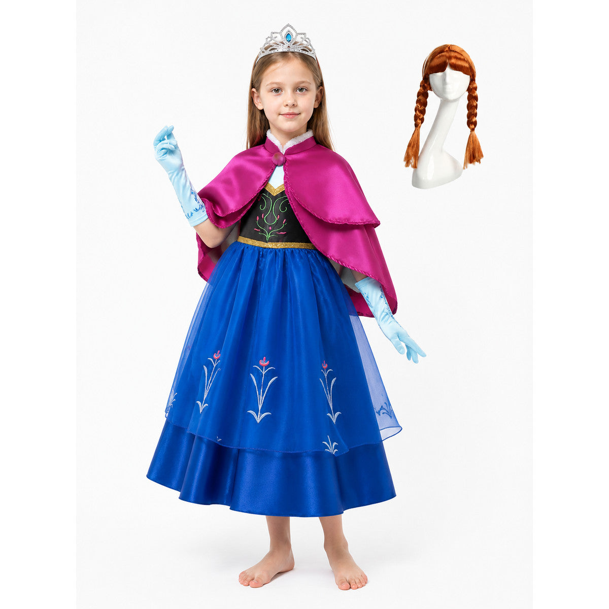 Children's Snow Queen Halloween Costume Costumes detail