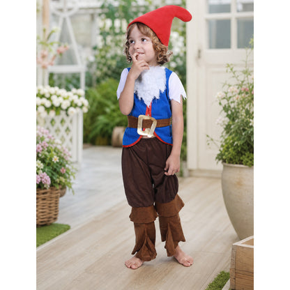 Dwarf costume with beard for parties lifestyle view