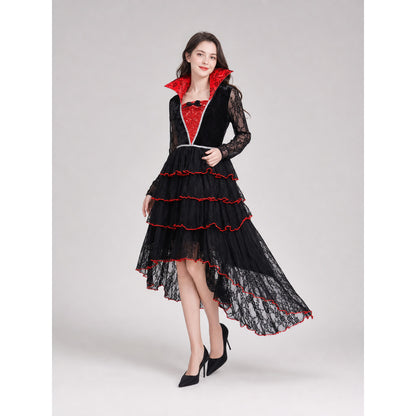 Gothic Cosplay Dress, Vampire Look