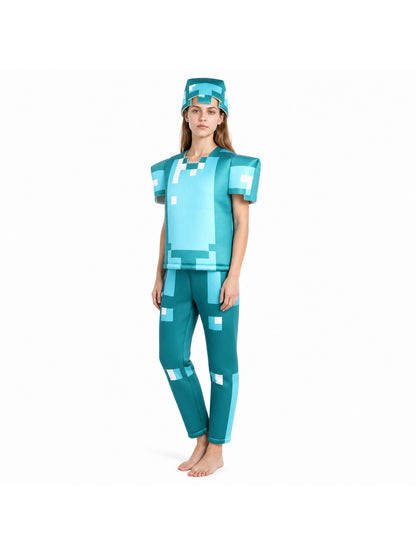 Minecraft “Diamond Armor” Costume with Helmet