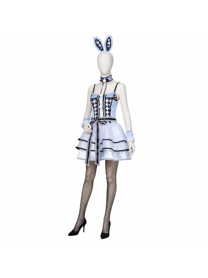 Bunny Cosplay Costume with Ears and a Full Skirt Costumes detail