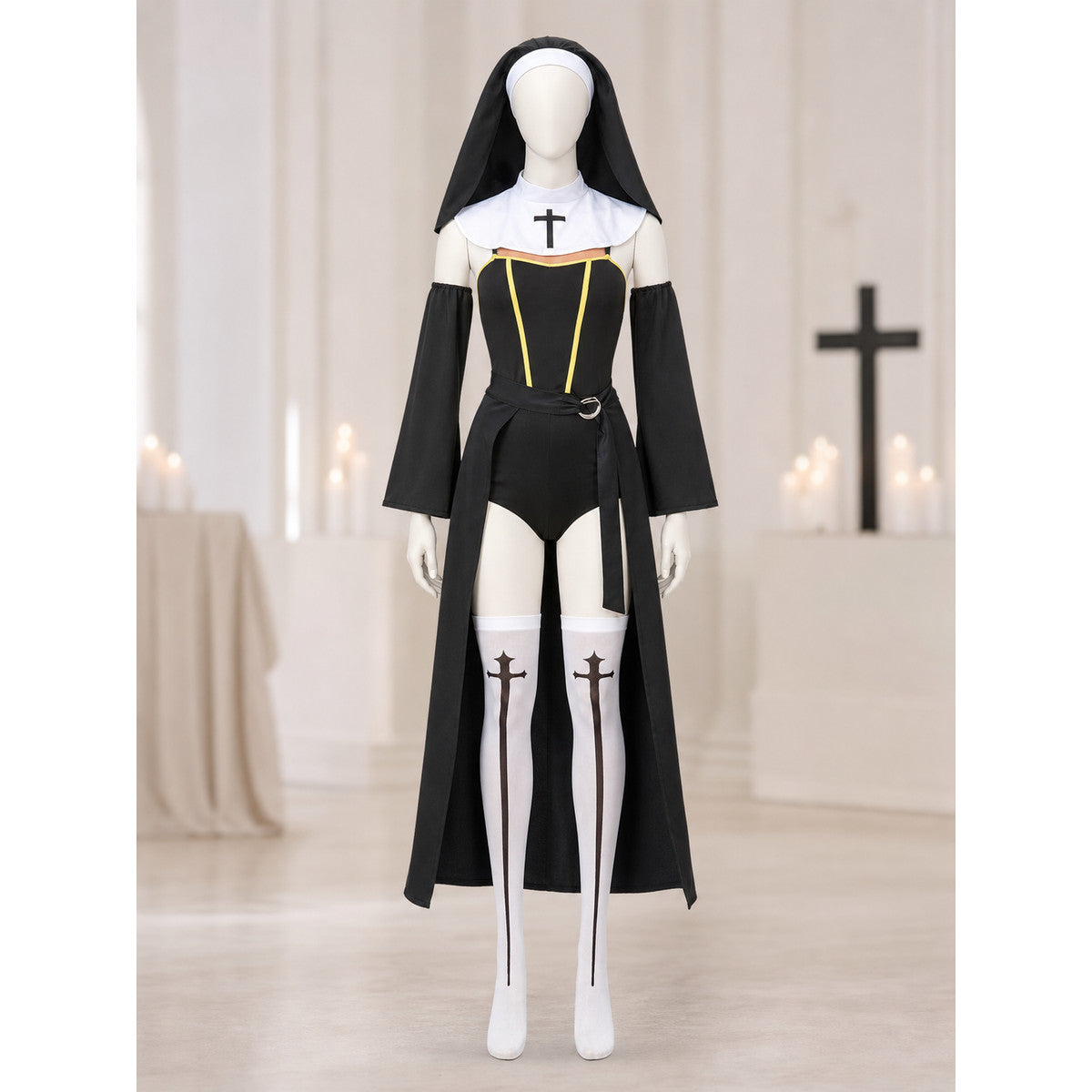 Hooded Cosplay and Halloween Costume lifestyle view