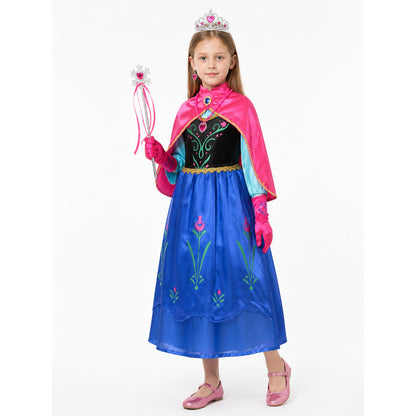 Princess Anna Costume with Cape Costume Capes detail