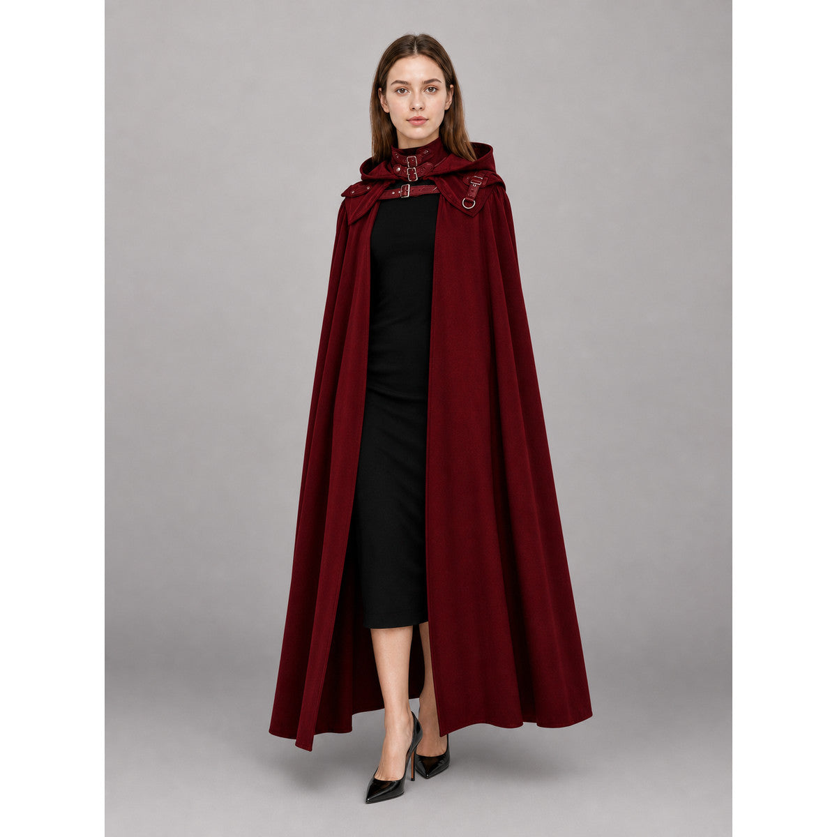 Burgundy Carnival Cloak with Hood occasion guide