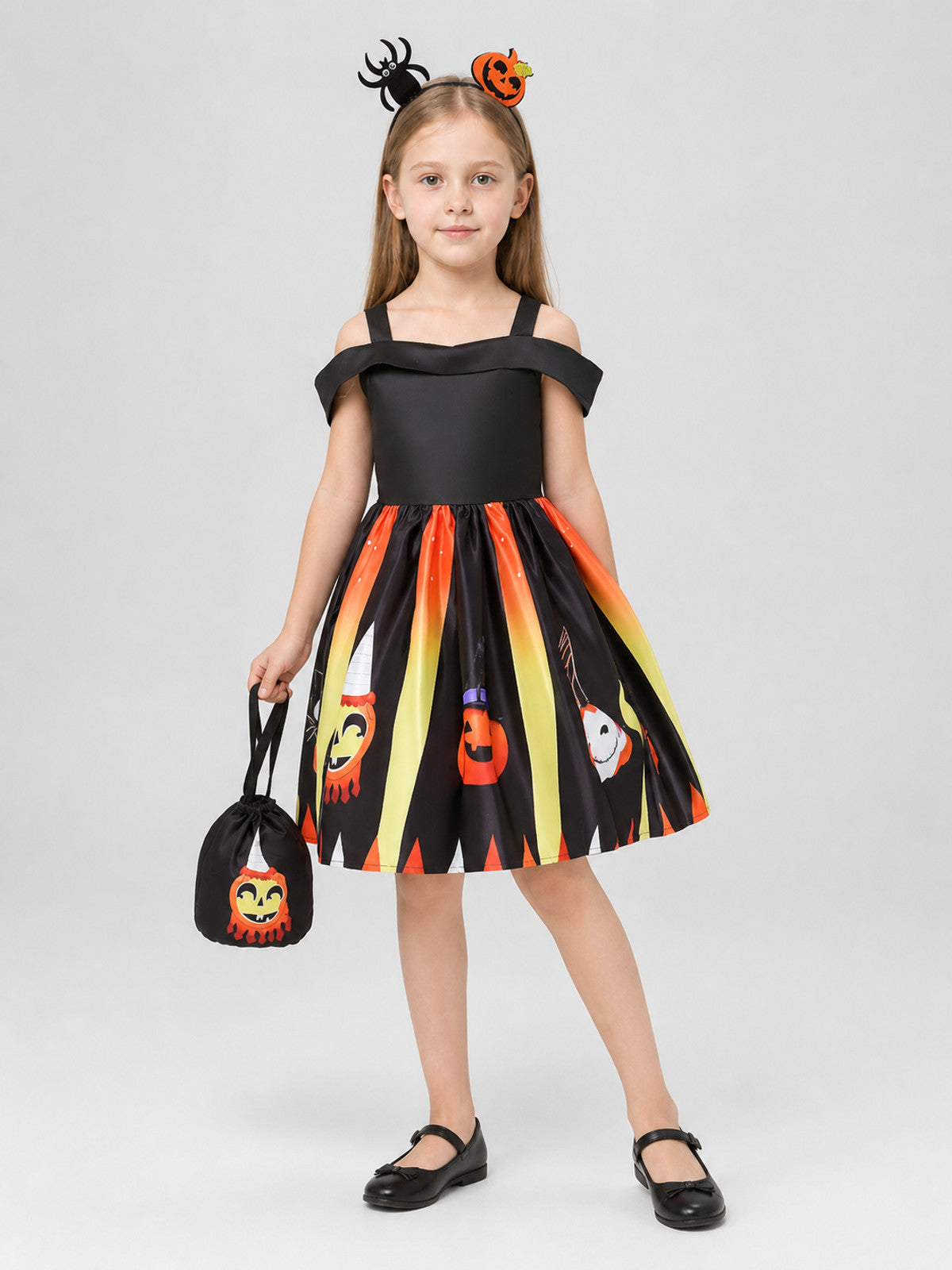 Halloween Costume Dress with Headband