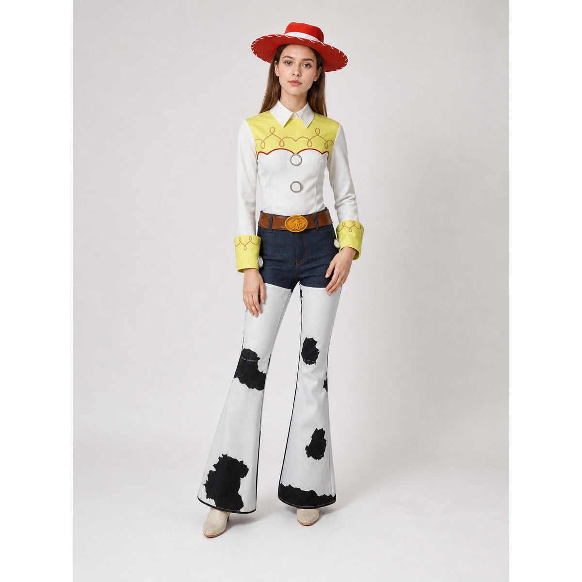 Woody and Bo Peep Cowboy-Style Cosplay Costume