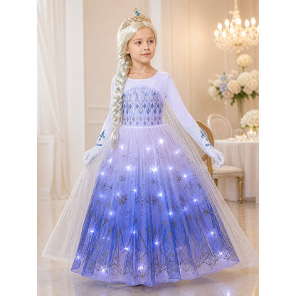 Snow Queen Costume with LEDs lifestyle view