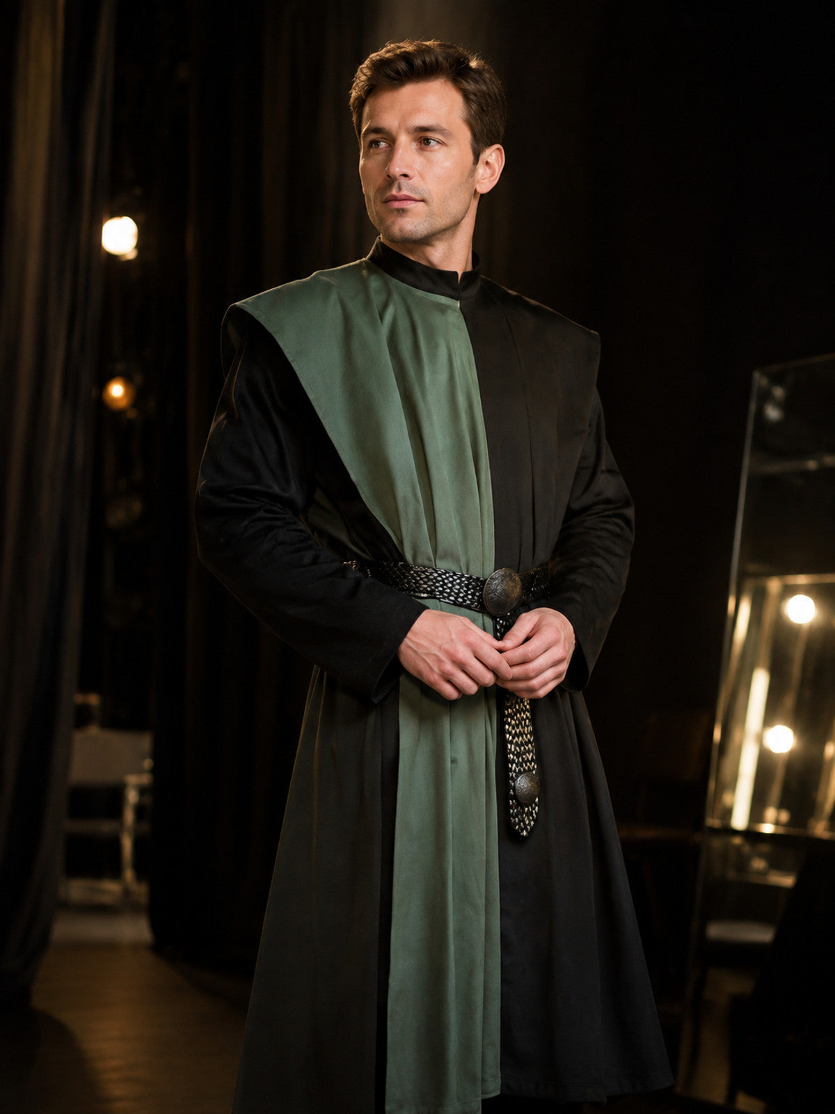 Renaissance-Style Sleeveless Tabard for Cosplay lifestyle view