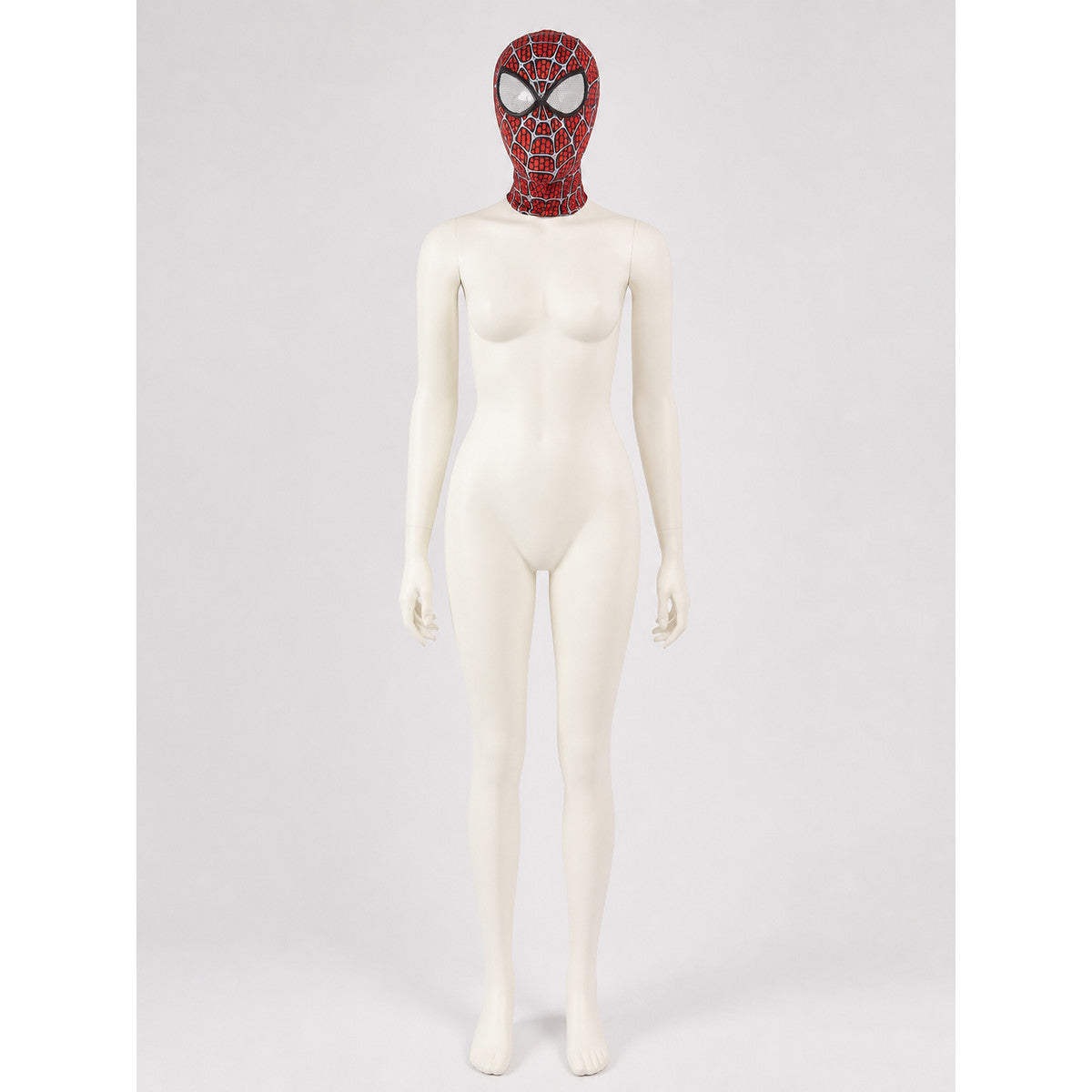Red and Black Superhero Carnival Mask lifestyle view