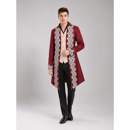 Long Gothic Victorian-Style Tailcoat