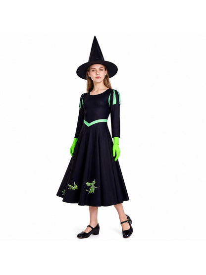 Cosplay Costume Set: Dress, Hat, and Gloves