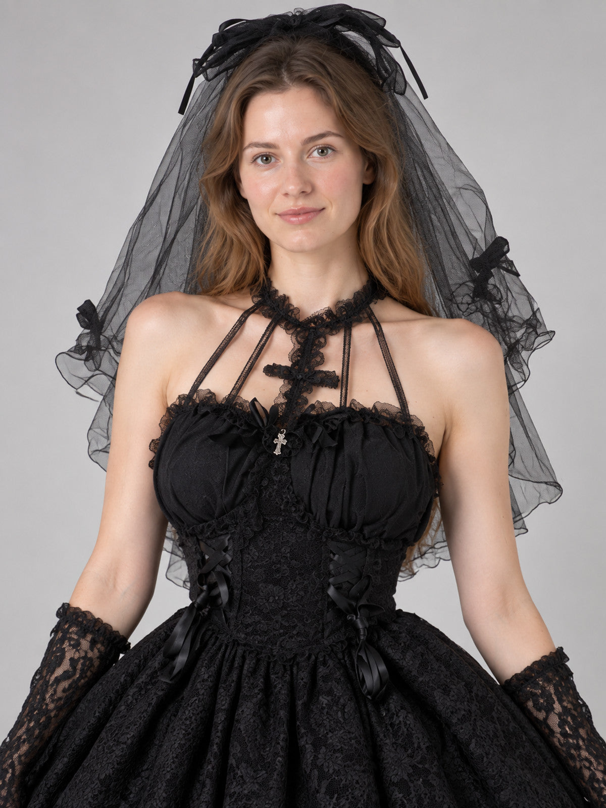 Gothic Lolita Style Costume in Black