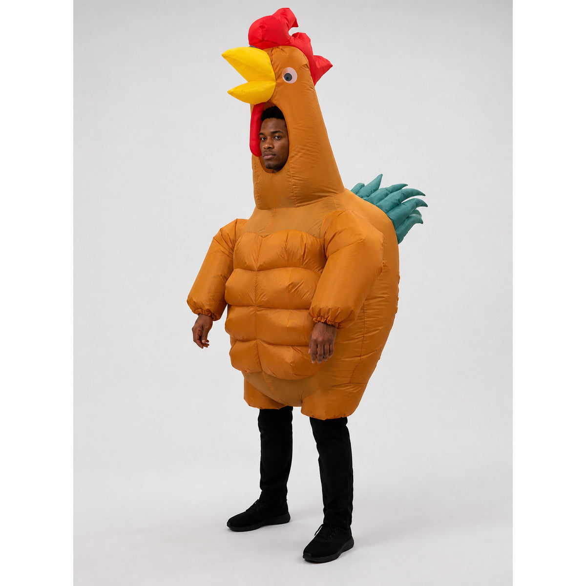 Inflatable Chicken Costume, Carnival One-Piece Outfit lifestyle