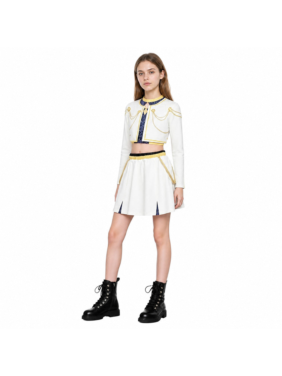Children's Stage Costume with Gold Trim