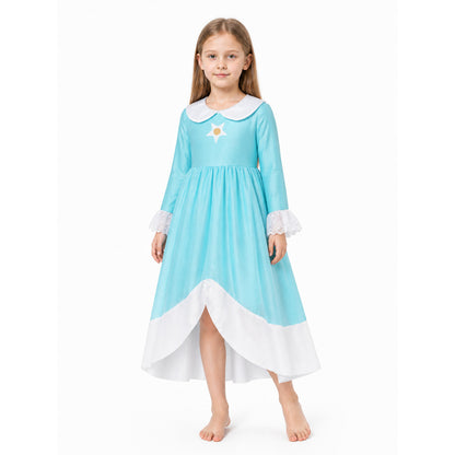 Rosalina Dress with White Collar and Stars Costume Dresses detail