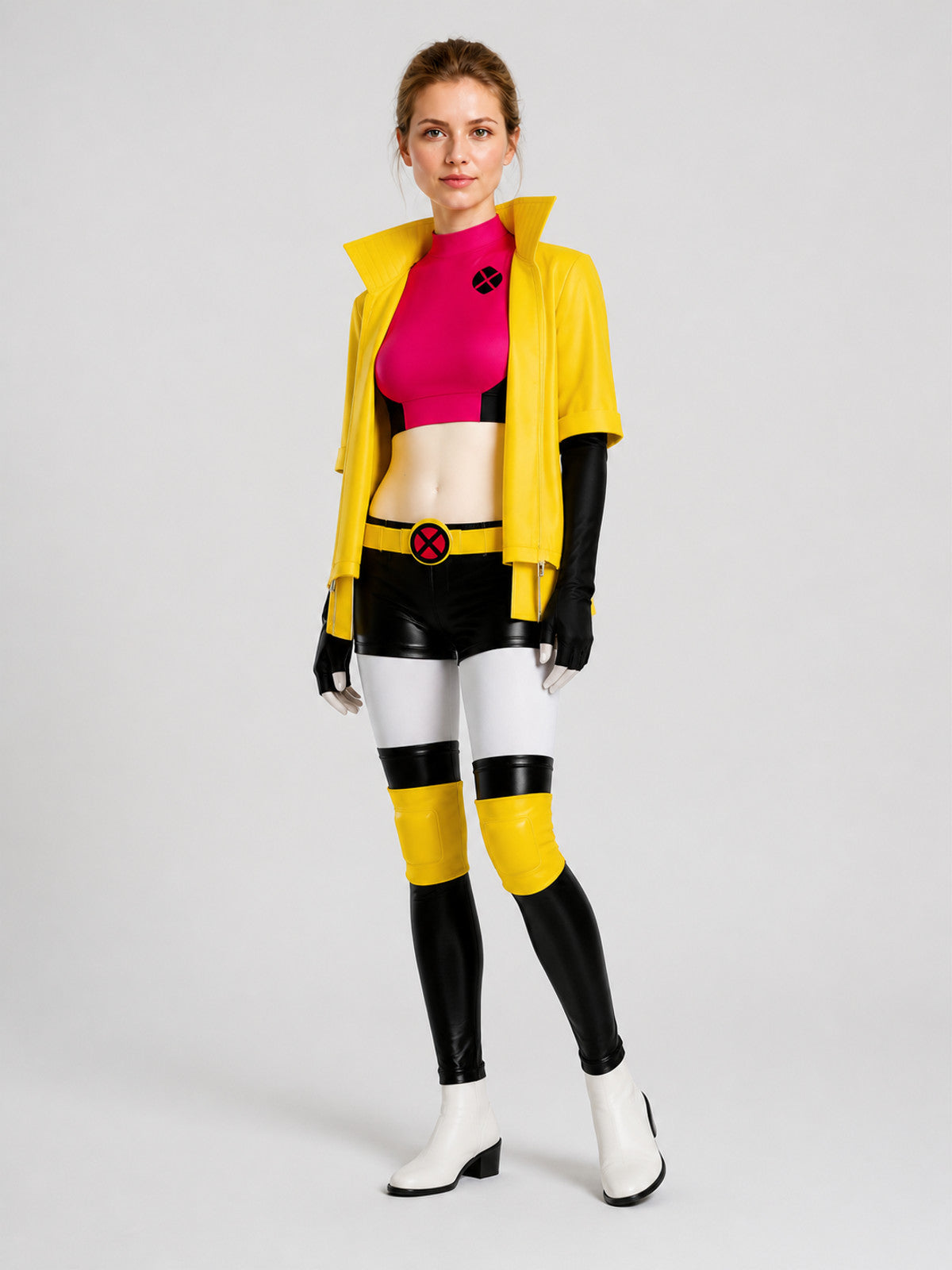 Li Qianhuan “X-Men” Cosplay Costume, Yellow Cape product detail