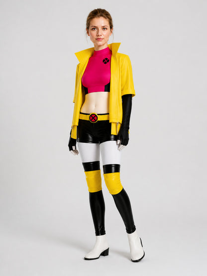 Li Qianhuan “X-Men” Cosplay Costume, Yellow Cape product detail