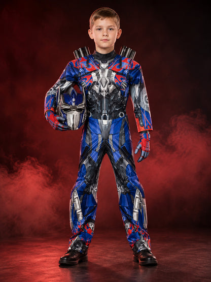 Kids' Robot Carnival Costume with Mask and Gloves