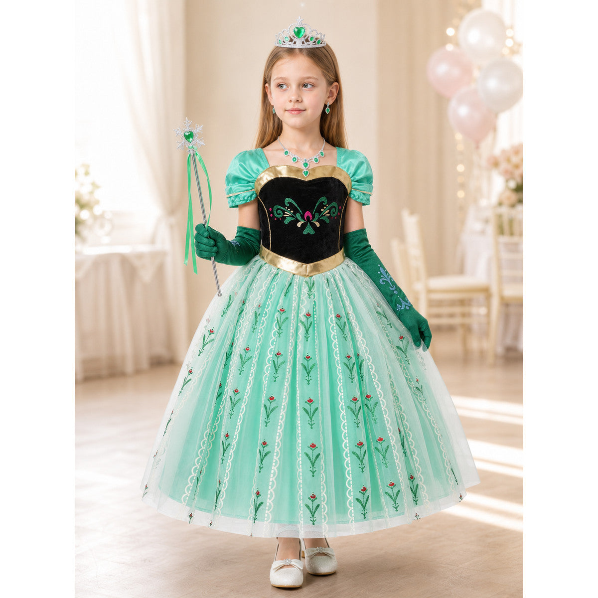 Princess Costume with Accessories for Halloween lifestyle view