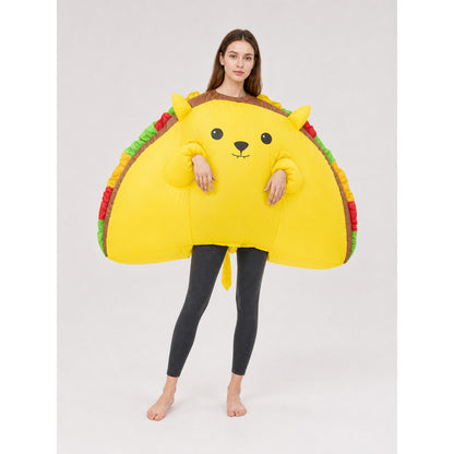 Cat Burger Costume, One Size on-model front view