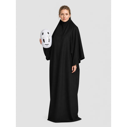 No-Face Cosplay Costume with Mask and Hood Costume Masks detail
